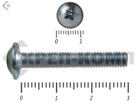 Винт с прессшайбой DIN967 5х30 (45шт)