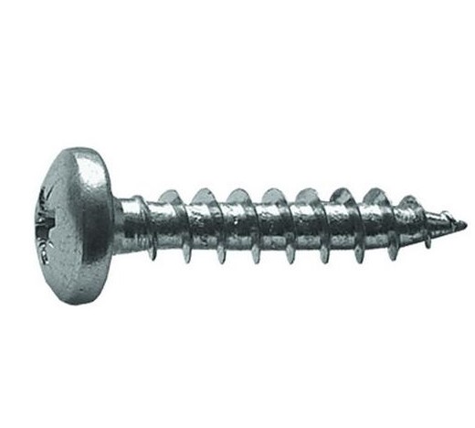 Саморезы универсальные HIMTEX, с полукруглой головкой, цинк 