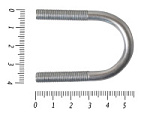 Болт оц. U-образный UBZ  3/4 M8 без гайки (50шт) – фото